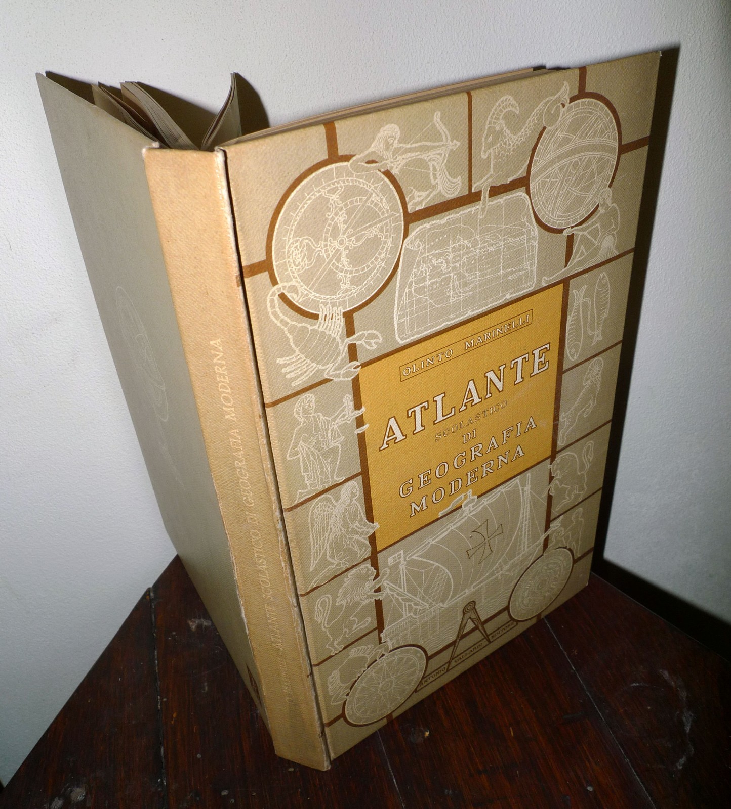 Marinelli,ATLANTE SCOLASTICO DI GEOGRAFIA MODERNA,1958 Vallardi