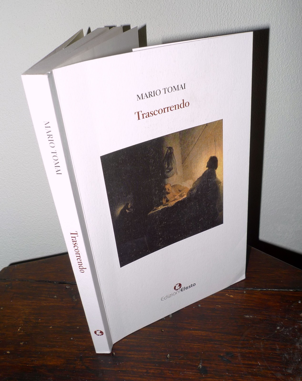 Mario Tomai,TRASCORRENDO,2023 Edizioni Efesto[POESIA,autografo