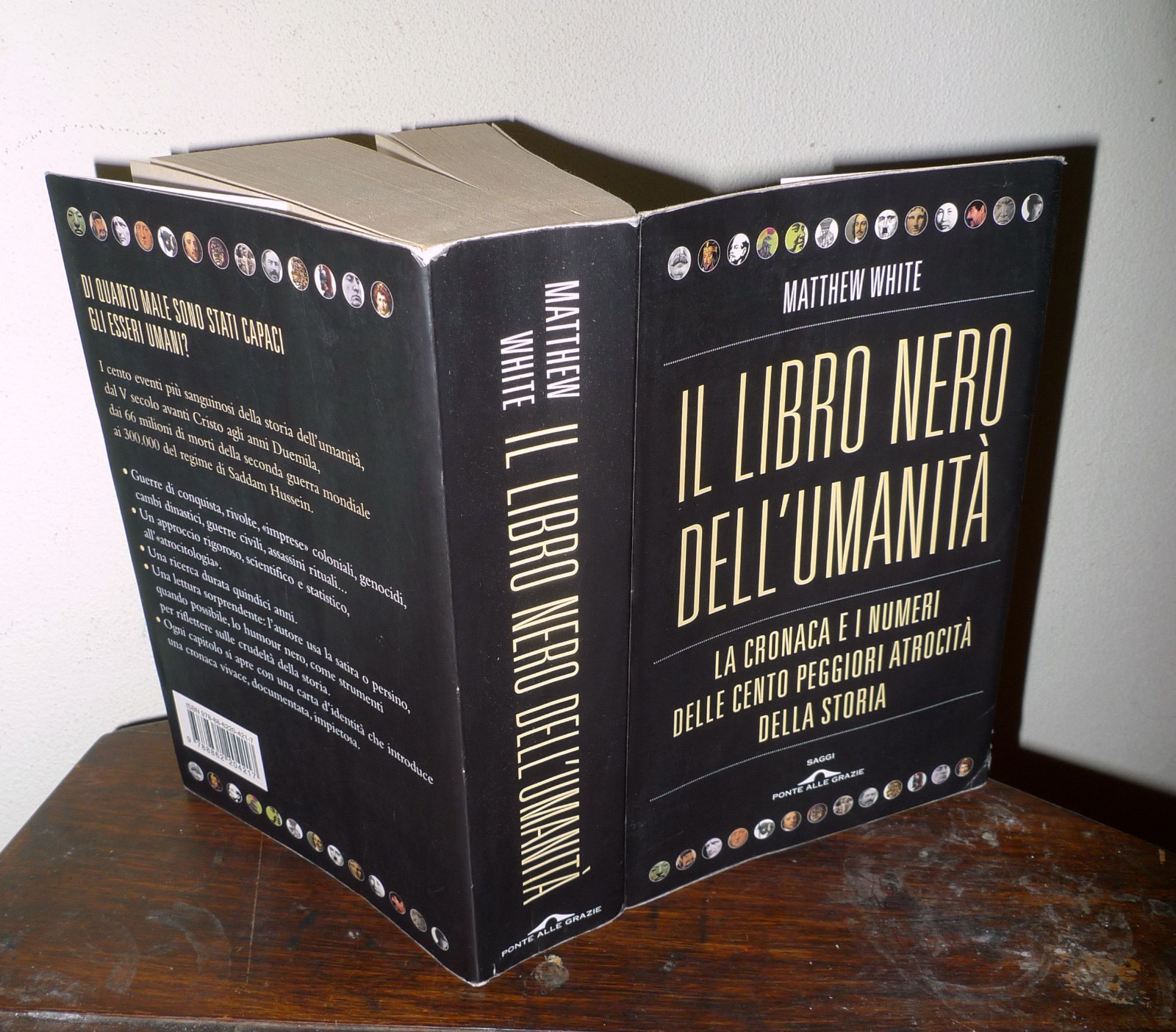 Matthew White,IL LIBRO NERO DELL'UMANITÀ,2011 Ponte alle Grazie[storia,atrocità