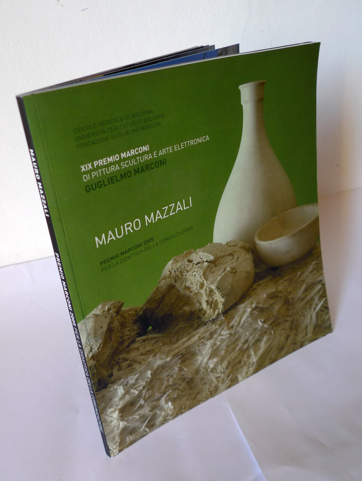 MAURO MAZZALI.PREMIO MARCONI 2005[catalogo mostra,arte elettronica,scultura