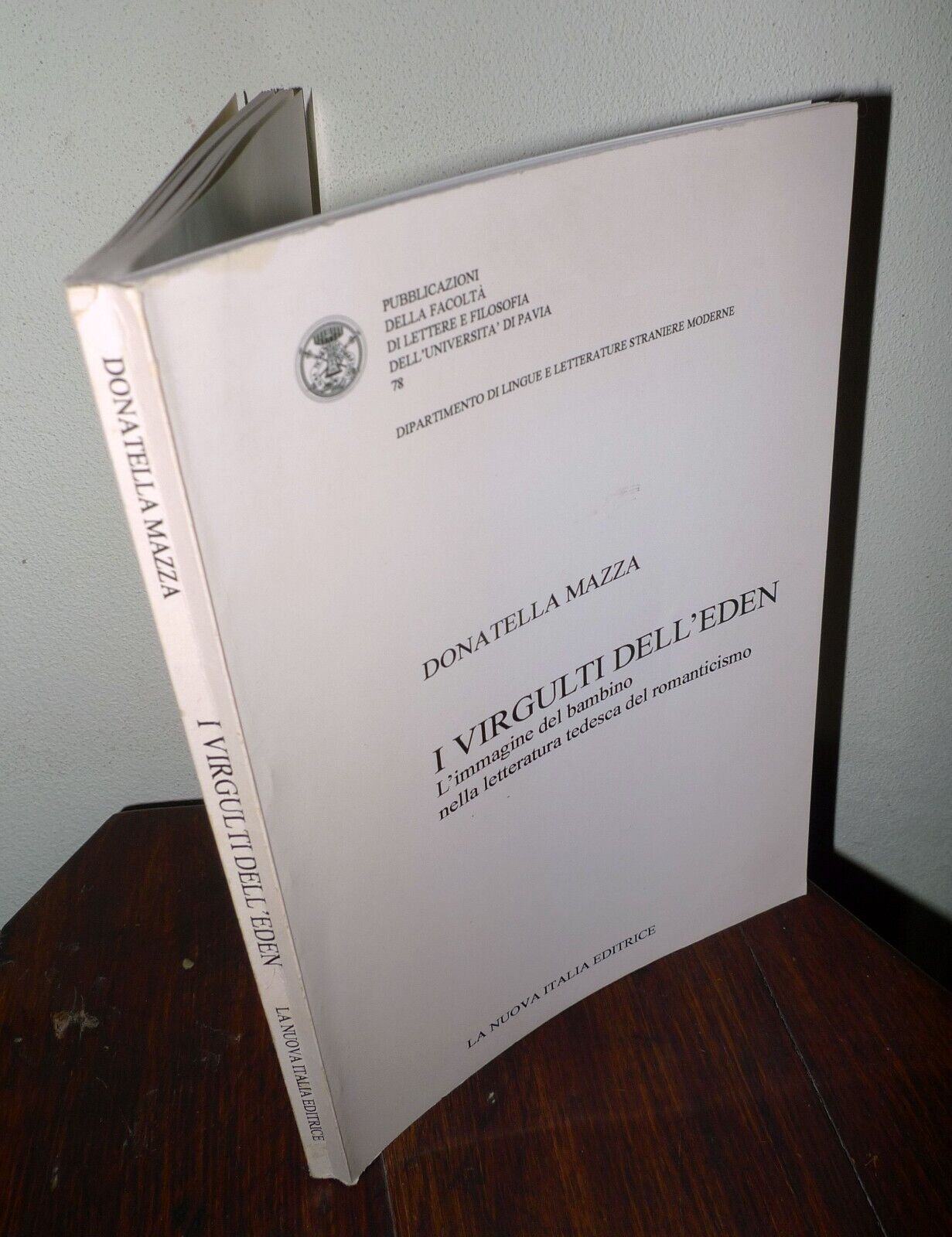 Mazza,I VIRGULTI DELL'EDEN.L'immagine del bambino nella letteratura tedesca,'95