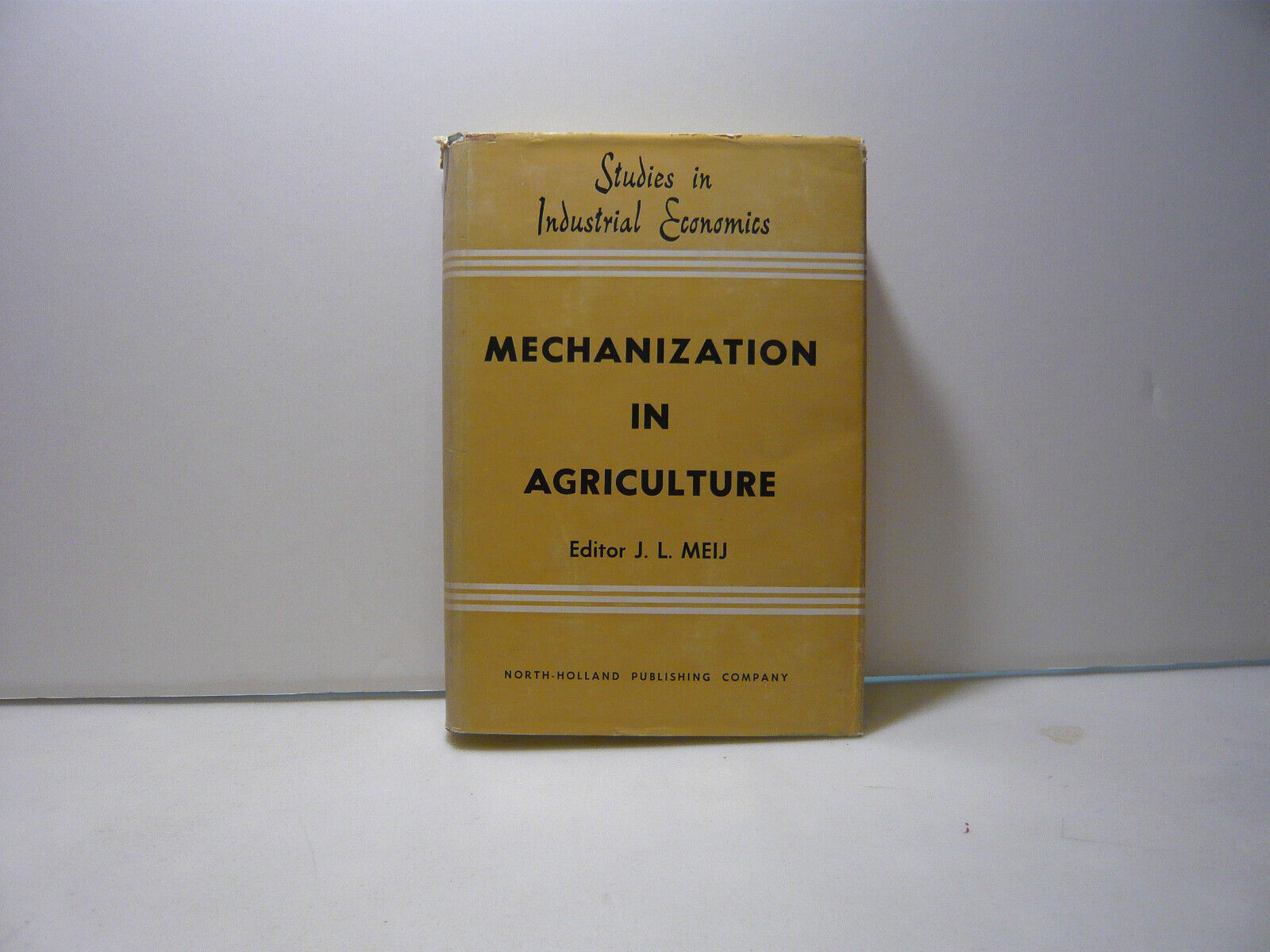 Meij,MECHANIZATION IN AGRICULTURE,Amsterdam,1960[economia industriale