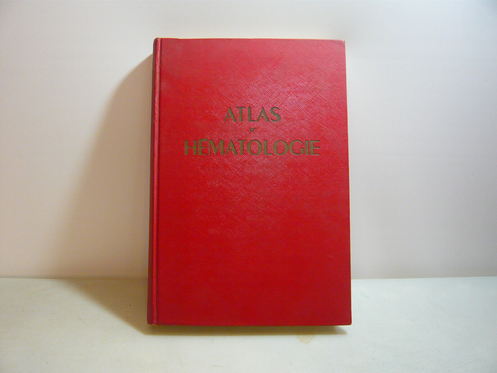 Merklen-Waitz,ATLAS D'HEMATOLOGIE,Parigi,1953[ematologia,francese