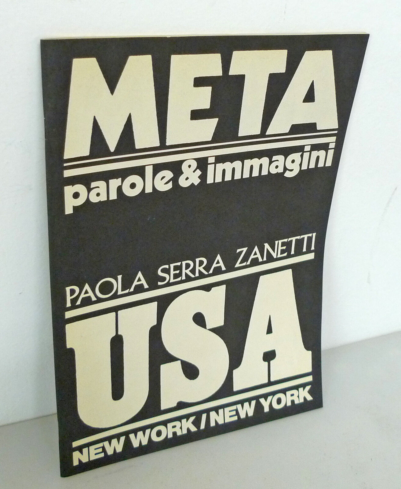 META.PAROLE & IMMAGINI n.3 1981.Speciale STATI UNITI[arte,USA,Serra Zanetti