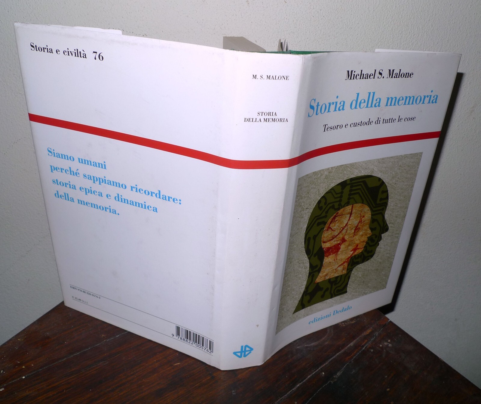 Michael S. Malone,STORIA DELLA MEMORIA,2014 Dedalo