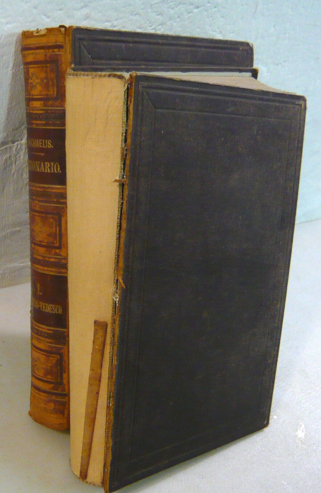 Michaelis,DIZIONARIO COMPLETO ITALIANO-TEDESCO E TEDESCO-ITALIANO,1886