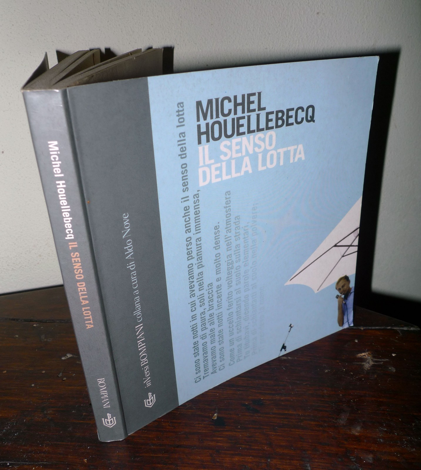 Michel Houellebecq,IL SENSO DELLA LOTTA,2000 Bompiani[poesia,inVersi,Aldo Nove