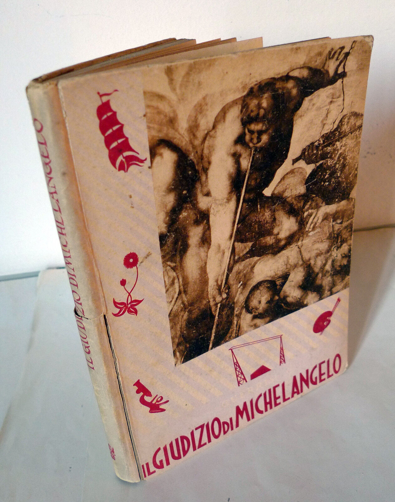 Michele Guerrisi,IL GIUDIZIO DI MICHELANGELO,1947 Anonima Veritas I^[storia arte