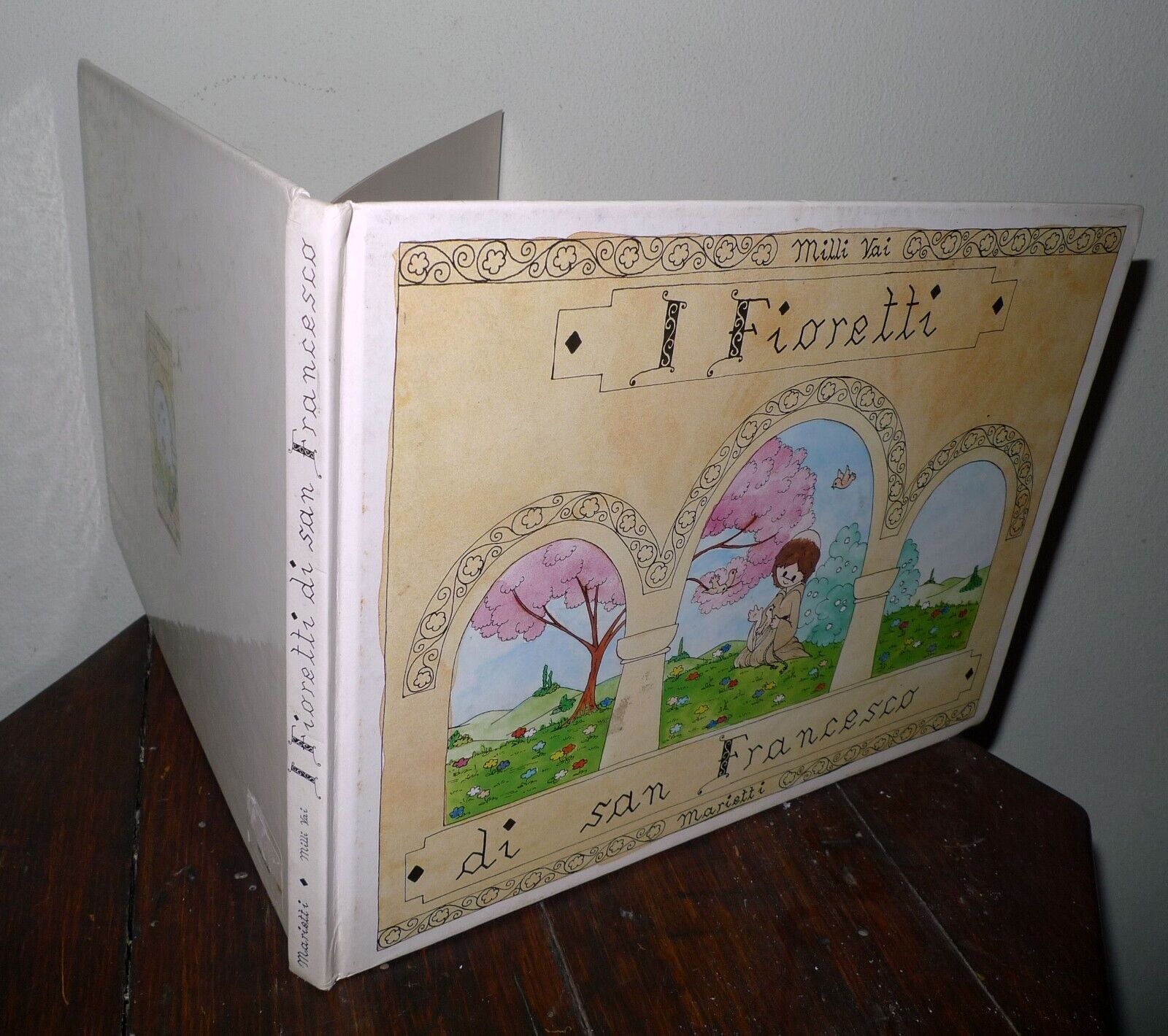 Milli Vai,I FIORETTI DI SAN FRANCESCO,1982 Marietti[illustrazione,religione