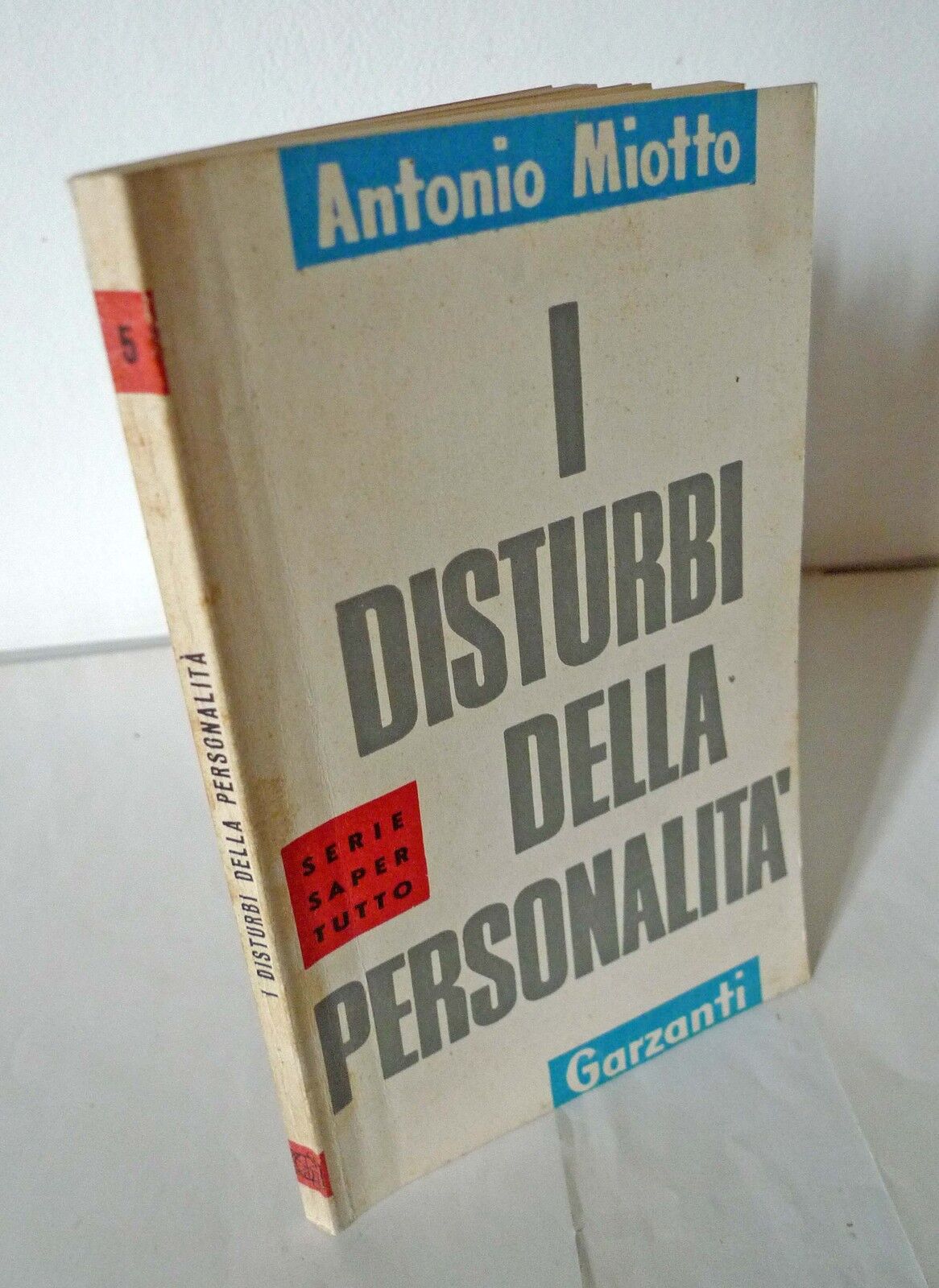Miotto, I DISTURBI DELLA PERSONALITÀ, Garzanti 1960 [psicologia