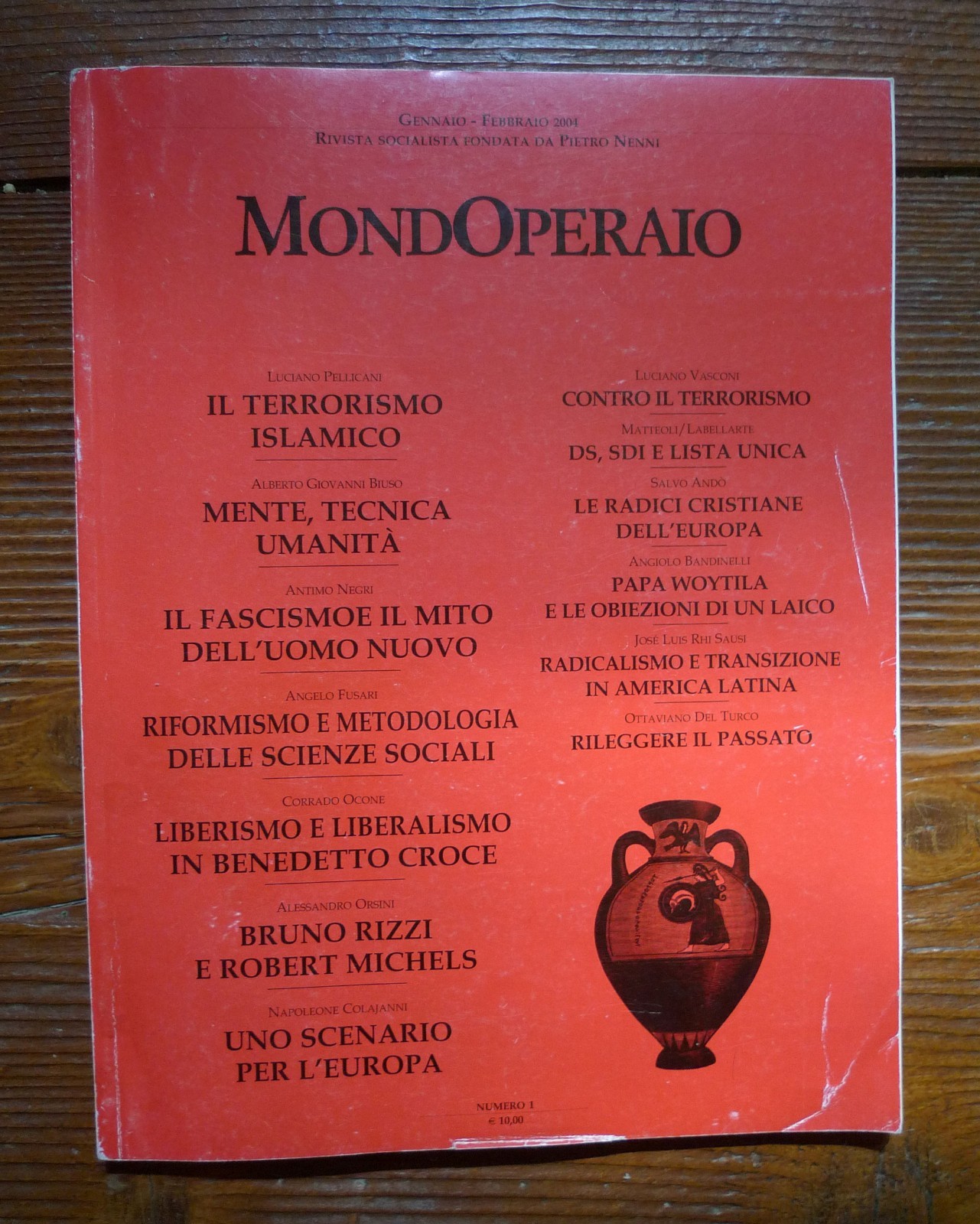 MONDOPERAIO n.1 2004.Rivista dei Socialisti Democratici Italiani