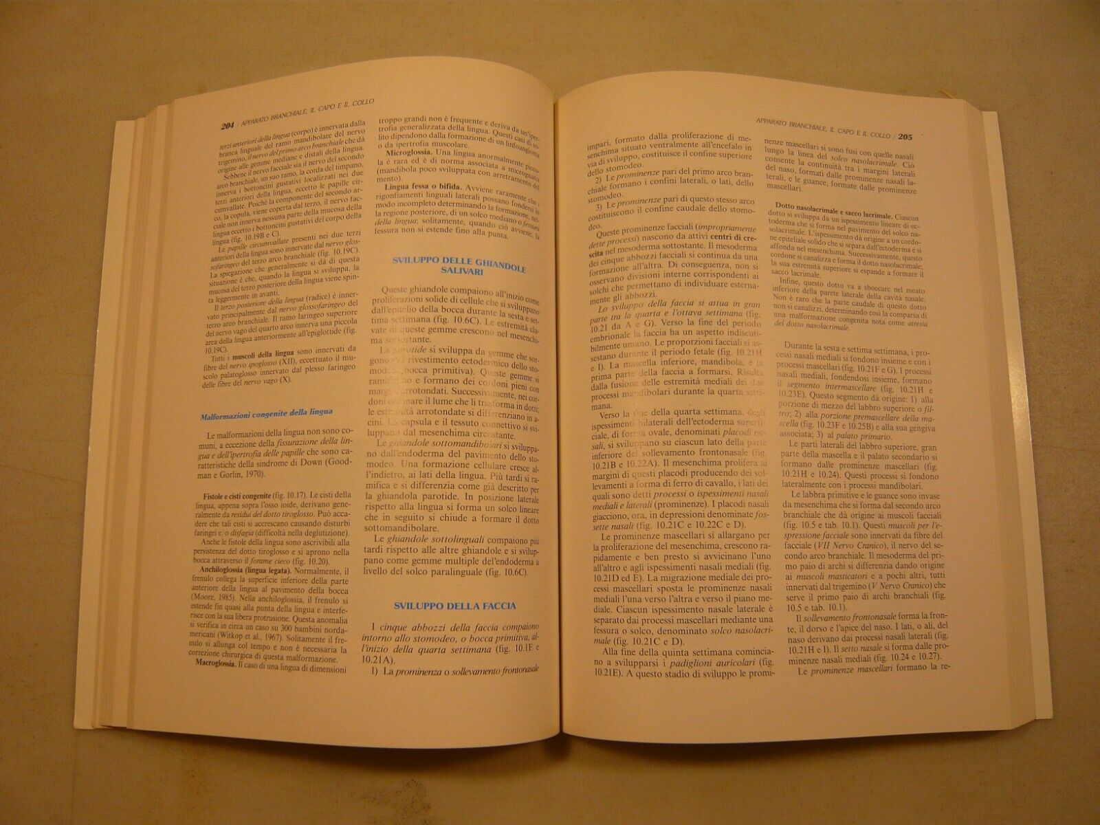 Moore,LO SVILUPPO DELL’UOMO.EMBRIOLOGIA A ORIENTAMENTO CLINICO,1995