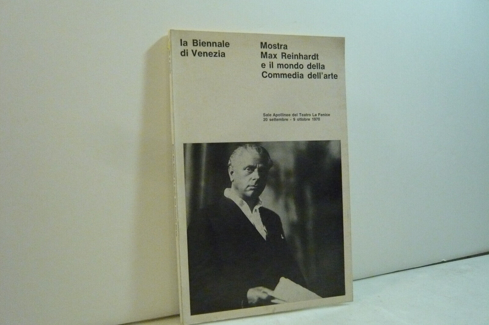 MOSTRA MAX REINHARDT E IL MONDO DELLA COMMEDIA DELL’ARTE,Biennale di …