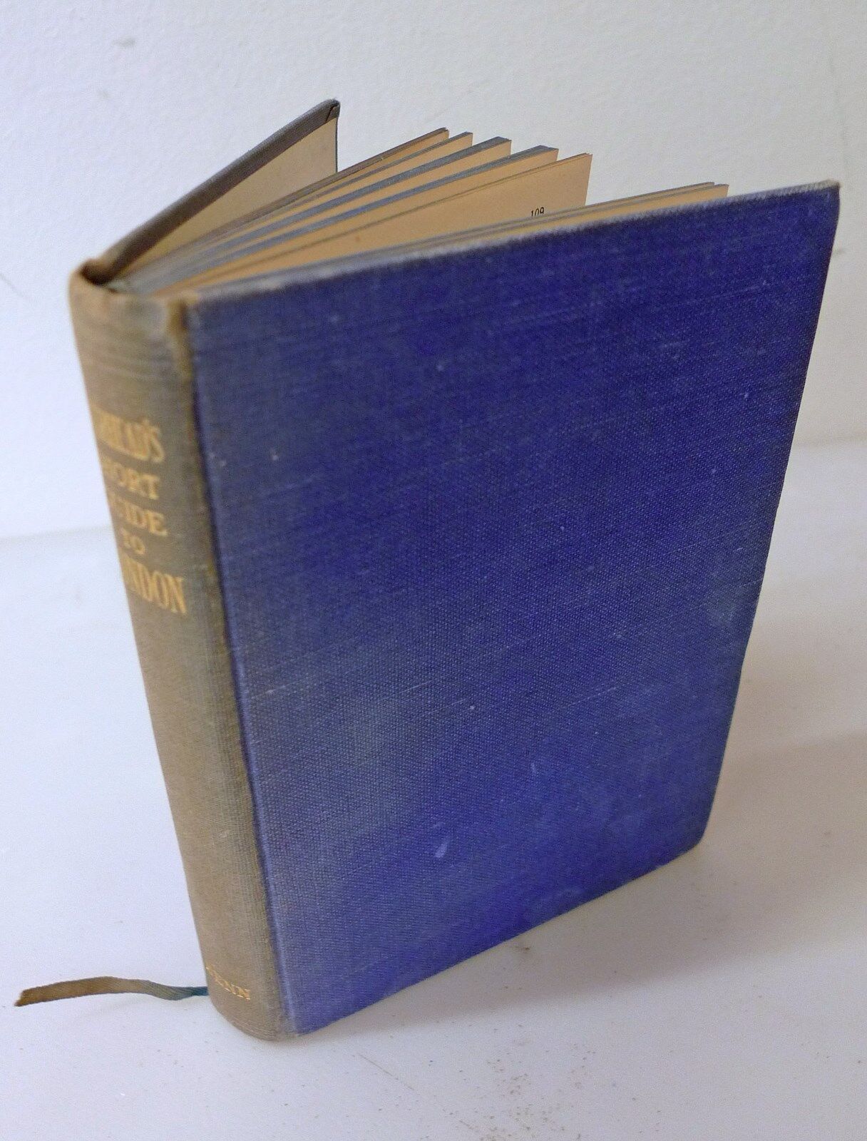 Muirhead,SHORT GUIDE TO LONDON,1951 Benn[Blue guides,guida Londra