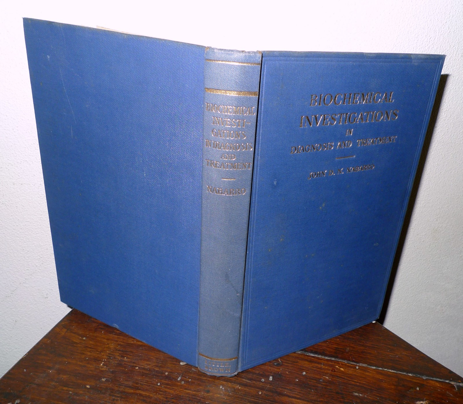 Nabarro,BIOCHEMICAL INVESTIGATION IN DIAGNOSIS AND TREATMENT,1955[MEDICINA