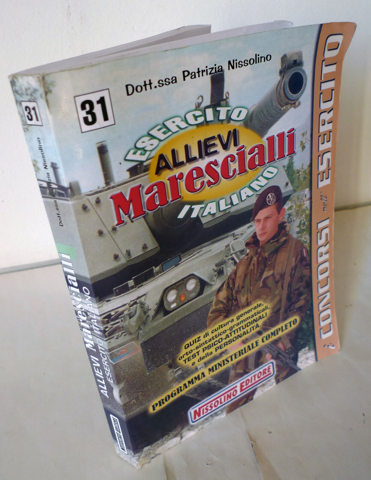Nissolino,ALLIEVI MARESCIALLI.ESERCITO ITALIANO,2000[concorso,test