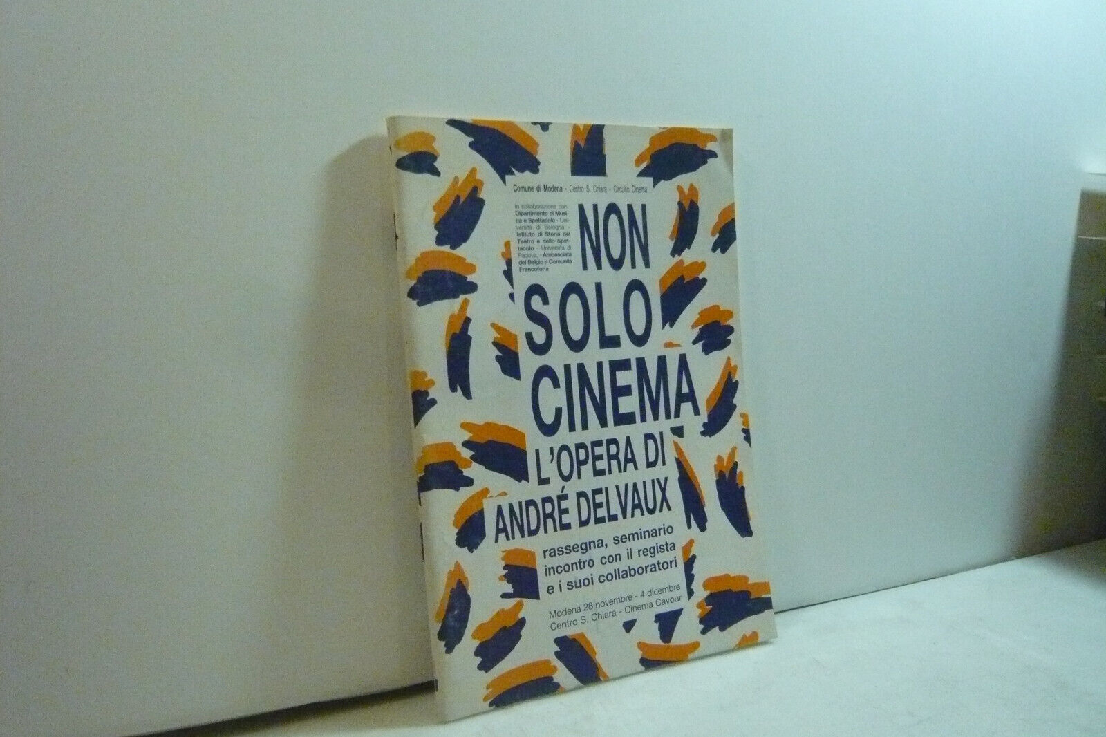 Non solo cinema, L'OPERA DI ANDRE DELVAUX,Modena[incontro con il regista