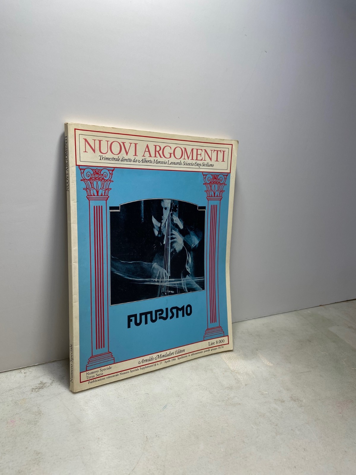 NUOVI ARGOMENTI Numero speciale Aprile 1986 FUTURISMO[Fulvio Abbate