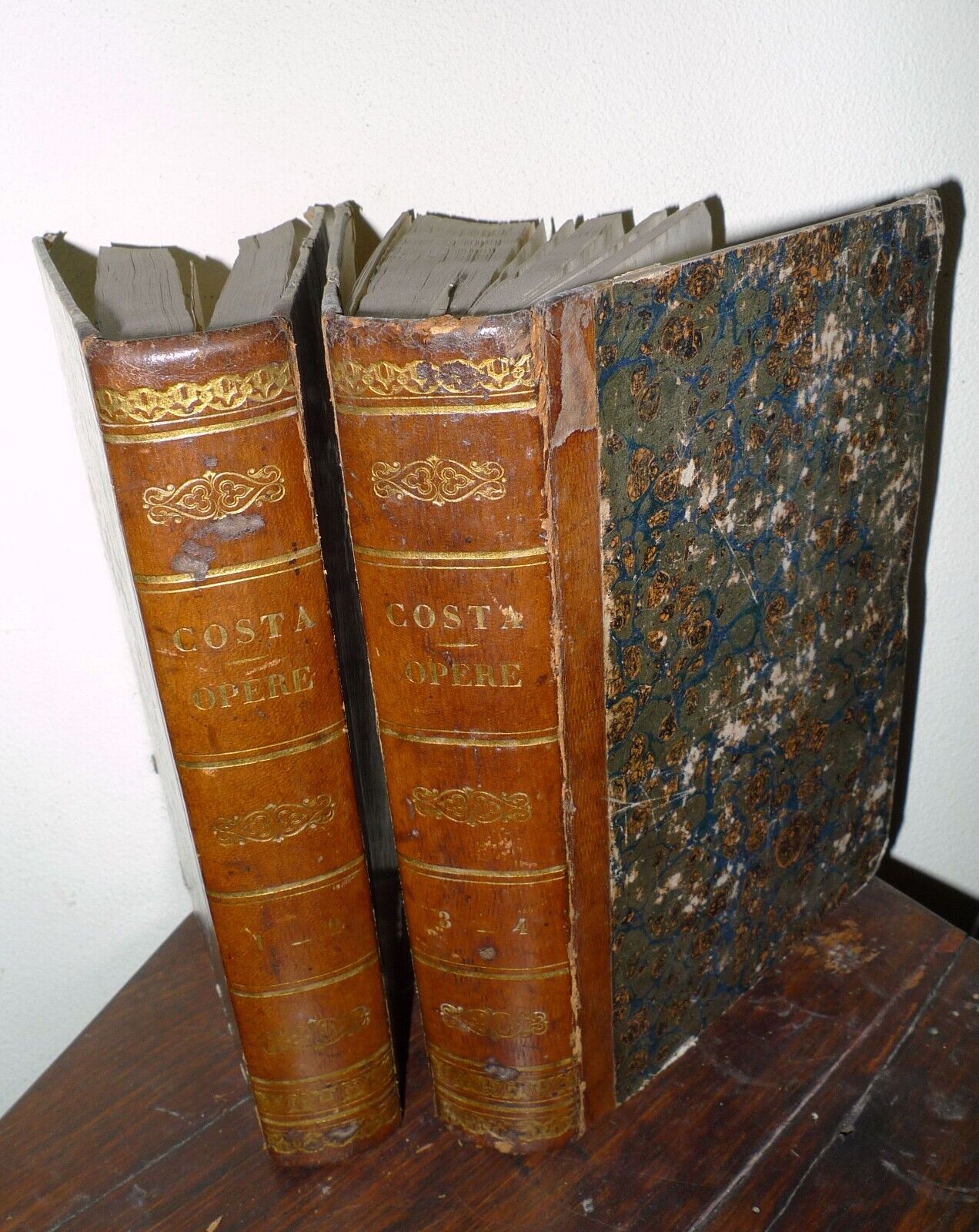 OPERE COMPLETE DI PAOLO COSTA,1839 Formigli[FILOSOFIA,POESIA,LETTERE,BOLOGNA