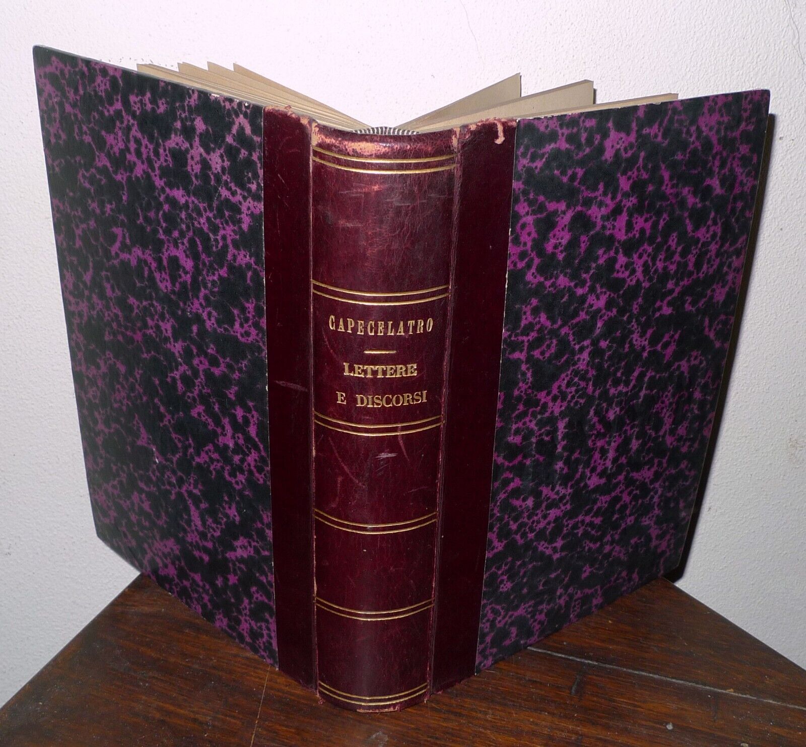 OPERE DI ALFONSO CAPECELATRO XII.LETTERE PASTORALI E DISCORSI ACCADEMICI,1890