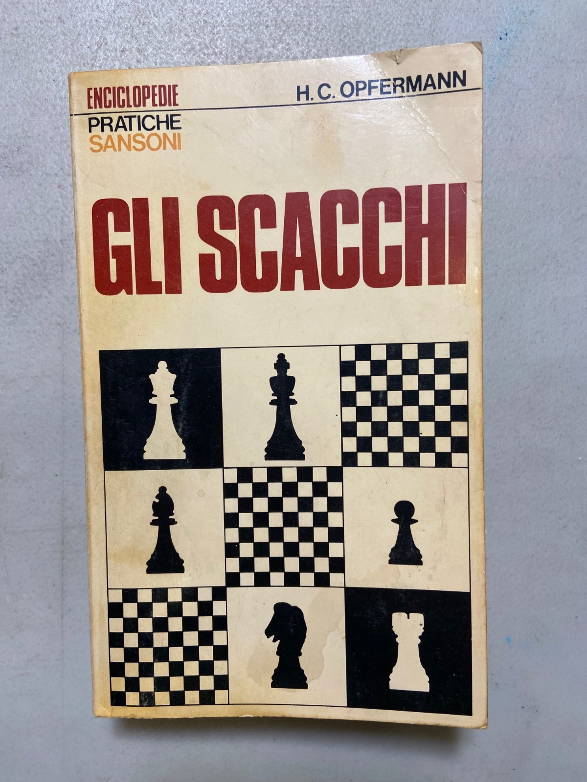 Opfermann GLI SCACCHI, G. C. Sansoni 1974