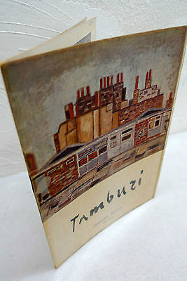Orfeo TAMBURI.Invito.Mostra Personale,1961 Galleria Rotta,Genova[arte