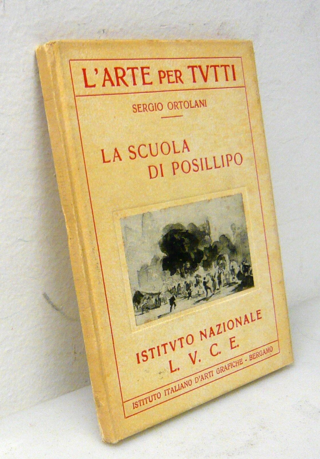Ortolani,LA SCUOLA DI POSILLIPO,1934 LUCE[L'ARTE PER TUTTI,pittura,Napoli