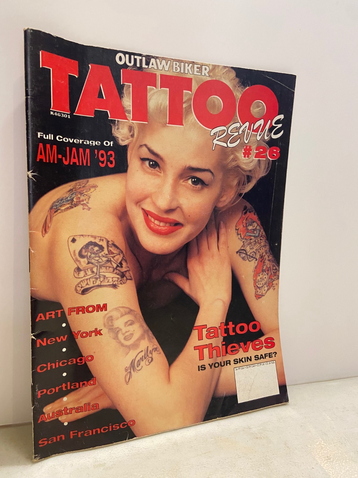 OUTLAW BIKER TATTOO REVUE n. 26 1993