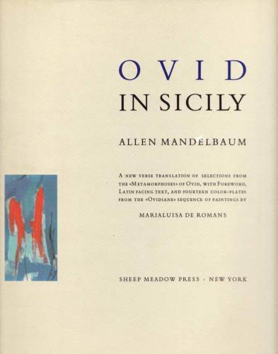OVID IN SICILY/OVIDIO IN SICILIA,Pieraldo '86[De Romans,Ovidiane,LE METAMORFOSI