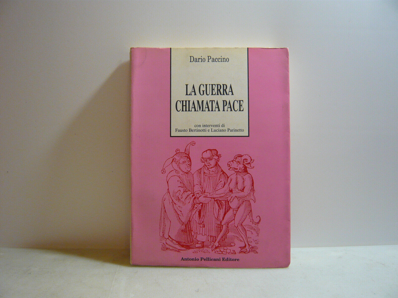 Paccino,LA GUERRA CHIAMATA PACE,Roma,1992