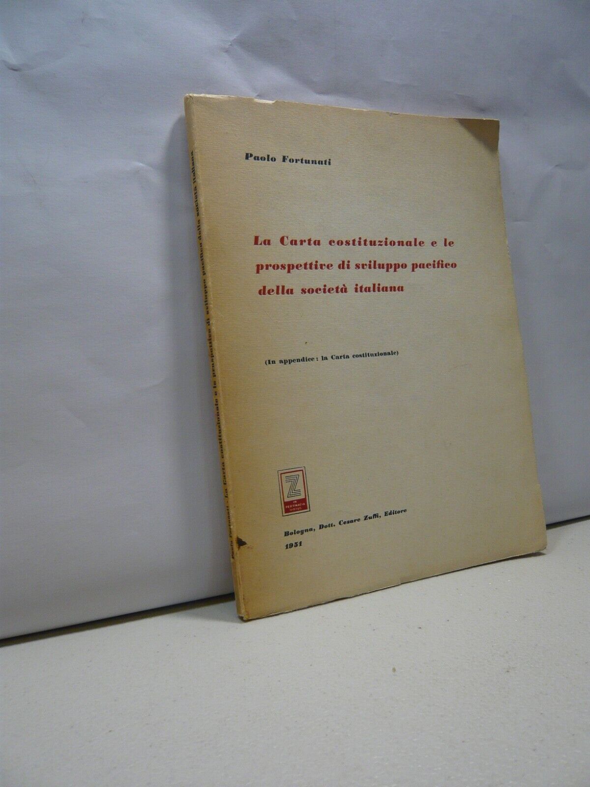 Paolo Fortunati,LA CARTA COSTITUZIONALE E LE PROSPETTIVE DI SVILUPPO PACIFICO