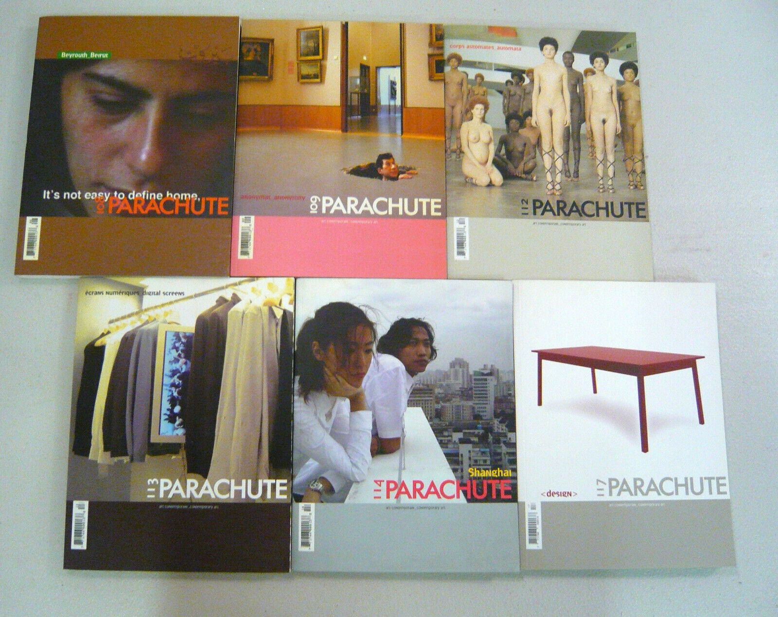 PARACHUTE.art contemporain_contemporary art,2002-2005[rivista ARTE CONTEMPORANEA