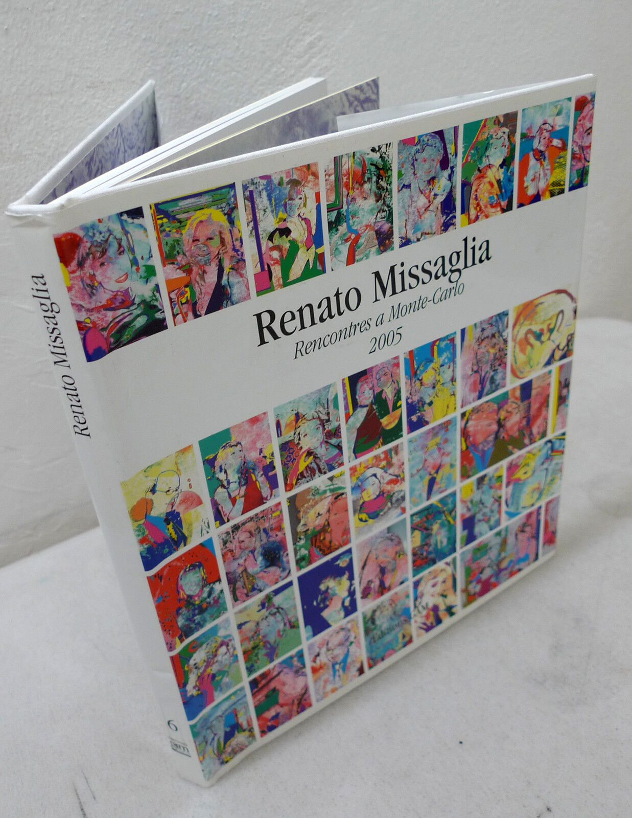 Patani,RENATO MISSAGLIA.RENCONTRES A MONTE-CARLO,2005[catalogo arte,pittura