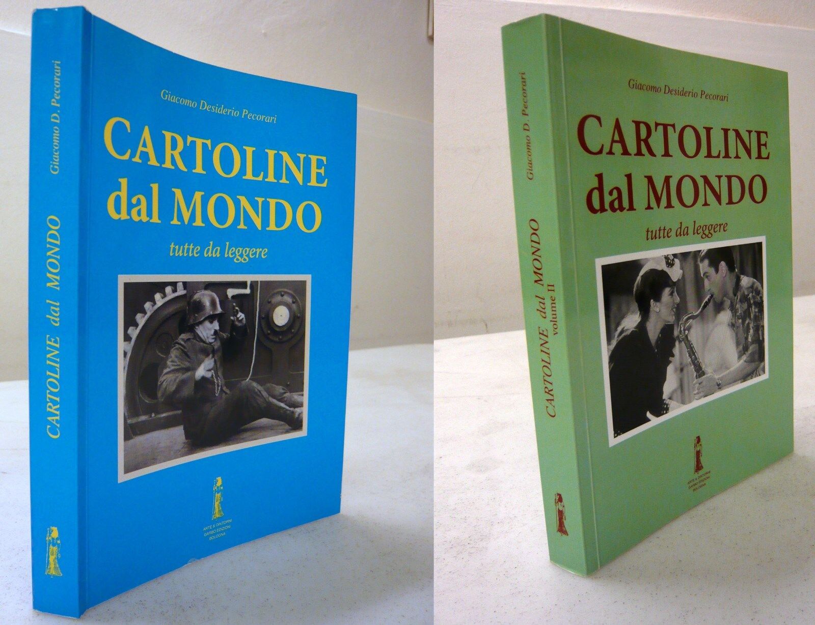Pecorari,CARTOLINE DAL MONDO tutte da leggere,2 voll.2011 Garbo