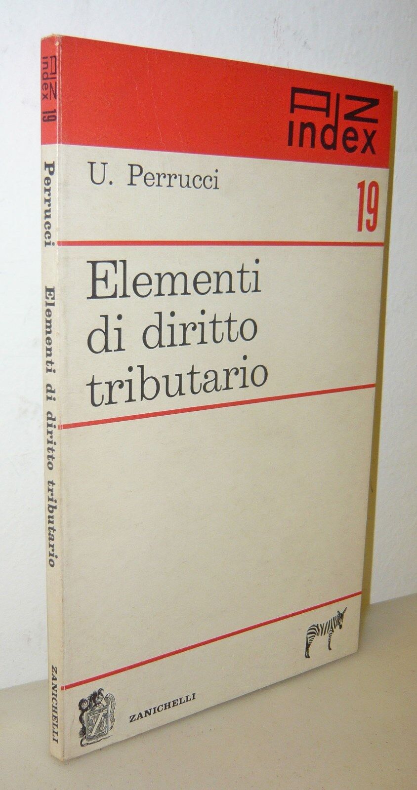 Perrucci,ELEMENTI DI DIRITTO TRIBUTARIO,1976 Zanichelli[imposte,tasse,fisco