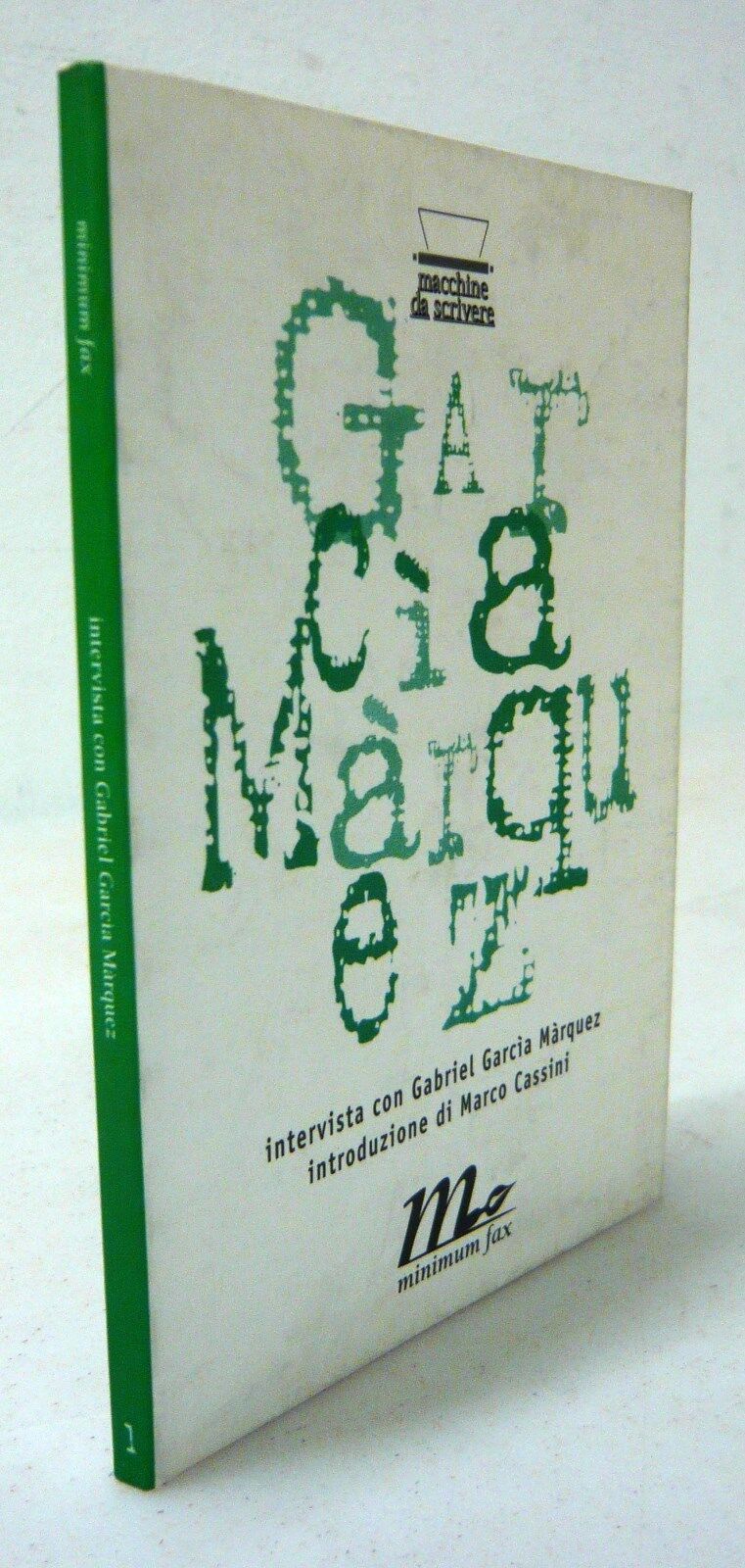 Peter Stone,INTERVISTA CON GABRIEL GARCIA MARQUEZ,1996 minimum fax[Paris Review