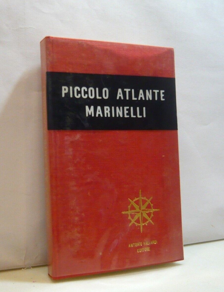PICCOLO ATLANTE MARINELLI,Antonio Vallardi Editore, Milano,1957[Olinto Marinelli