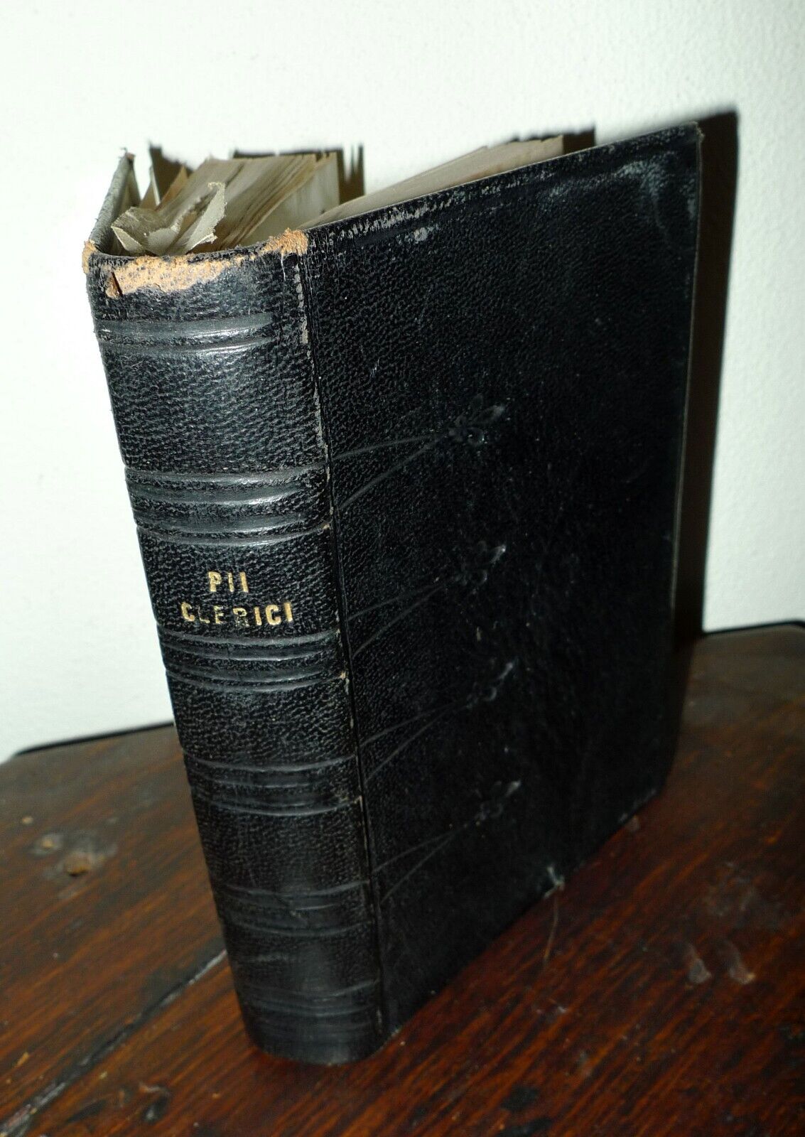 PII CLERICI ENCHIRIDION(Manuale pio chierico)1851[Bonaventura,Anselmo,Bernardo