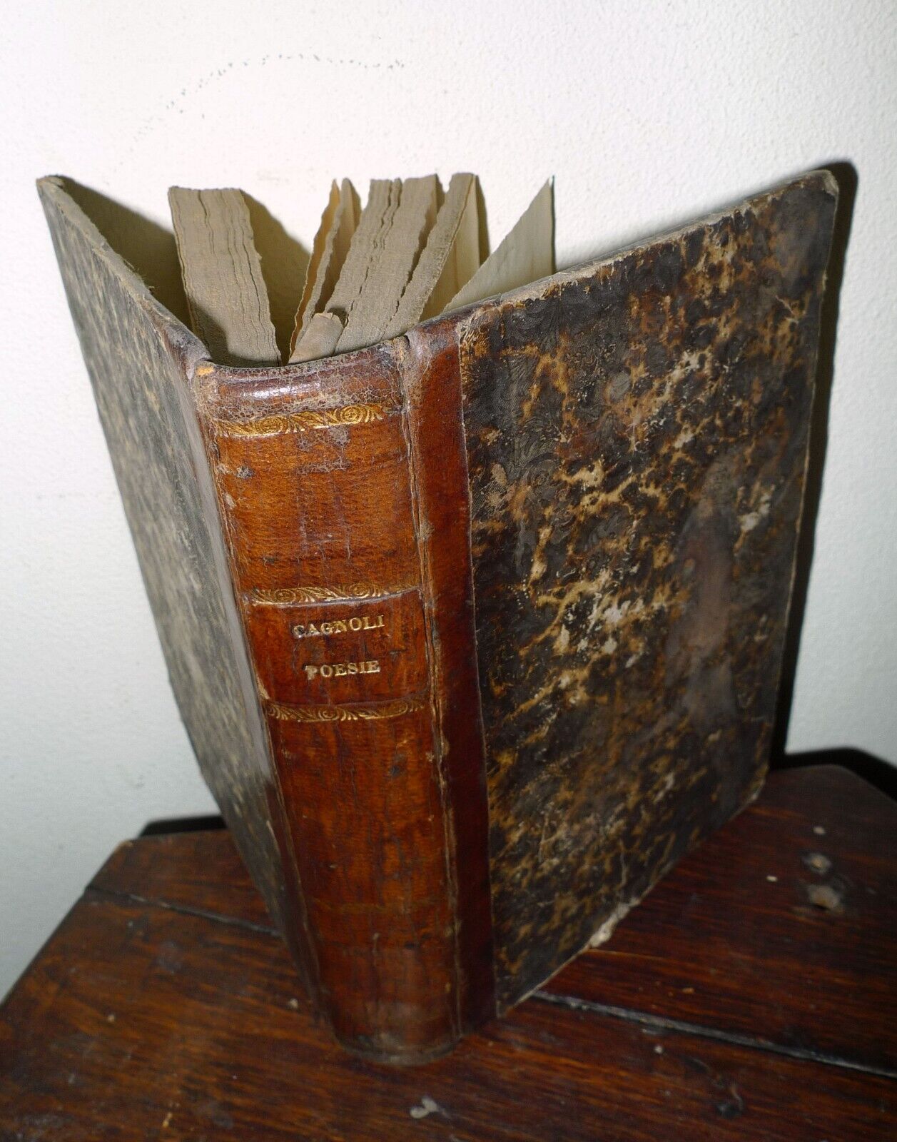POESIE DI AGOSTINO CAGNOLI,1844 Calderini[VERSIONI BIBLICHE