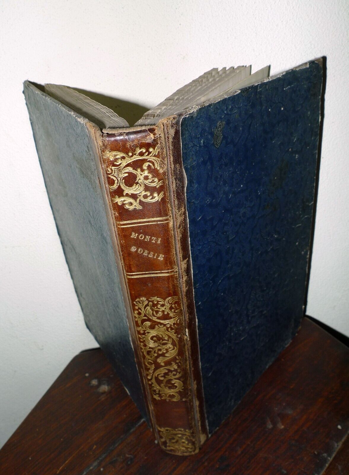 POESIE DI VINCENZO MONTI CON NOTE.VOLUME UNICO,1835 Napoli[ILIADE,TRAGEDIE