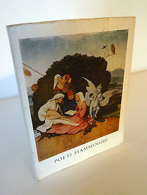 POETI FIAMMINGHI,all'Insegna del Pesce d'Oro 1957[poesia,Scheiwiller,Prampolini