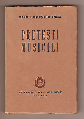 Poli,PRETESTI MUSICALI,Milione 1952[musica,liutai del 500,Monteverdi,Busoni
