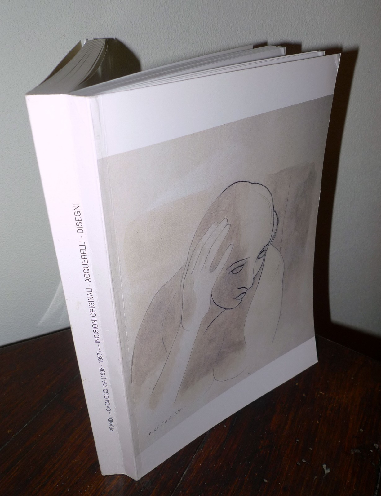 PRANDI CATALOGO 214 1996 INCISIONI ORIGINALI ITALIANE,STRANIERE[arte acquerelli