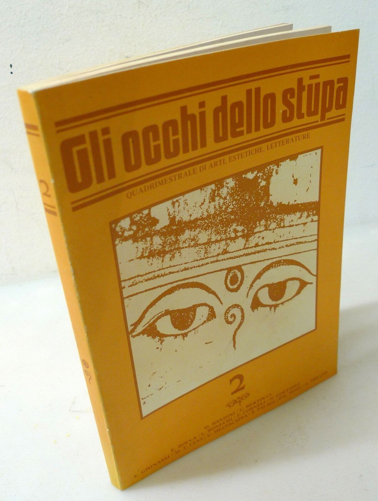 Quadrimestrale GLI OCCHI DELLO STUPA n.2 1983[arti,estetiche,letterature