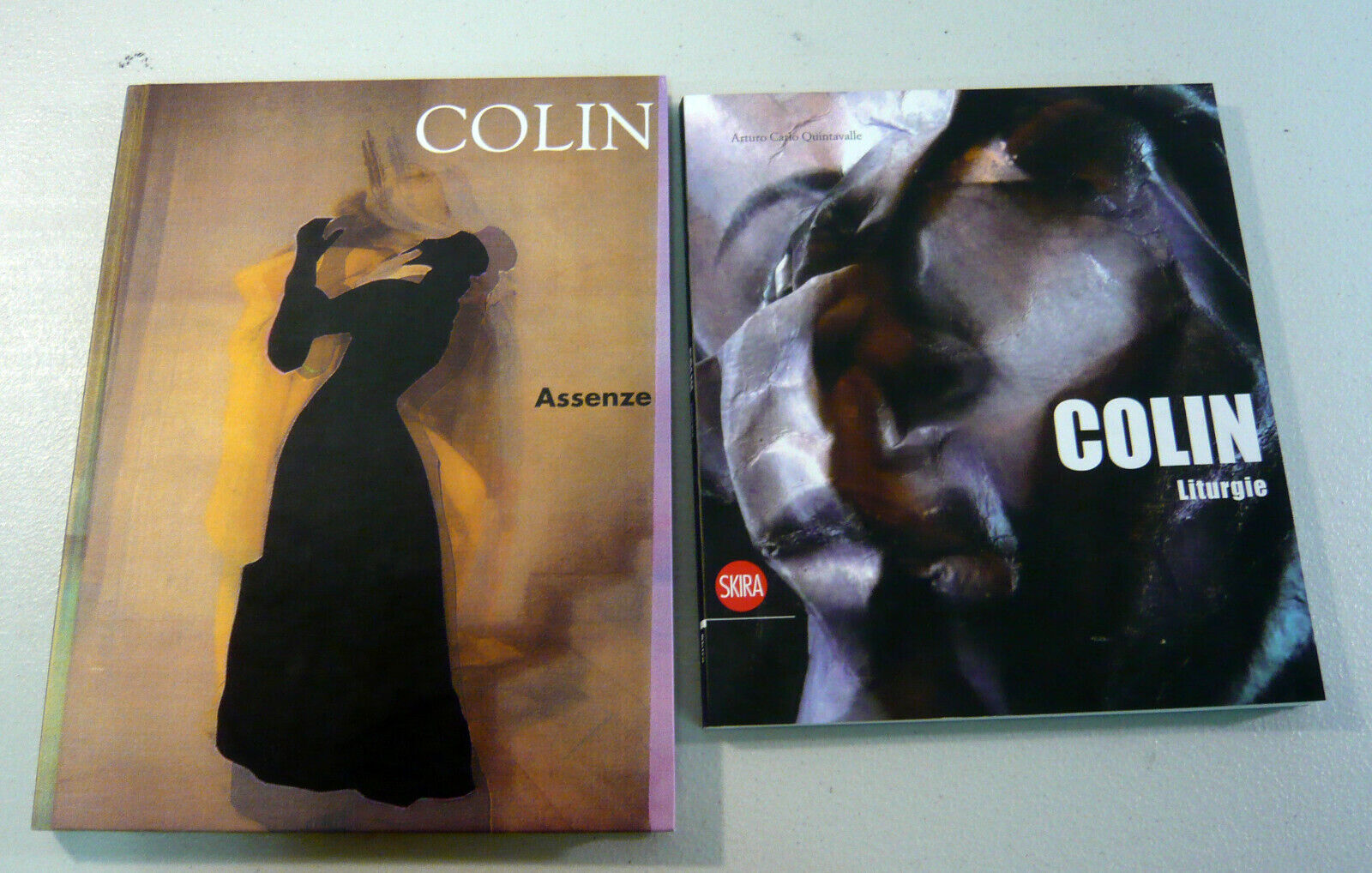 Quintavalle,Gianluigi COLIN.Liturgie/Castelli,COLIN.Assenze[arte contemporanea