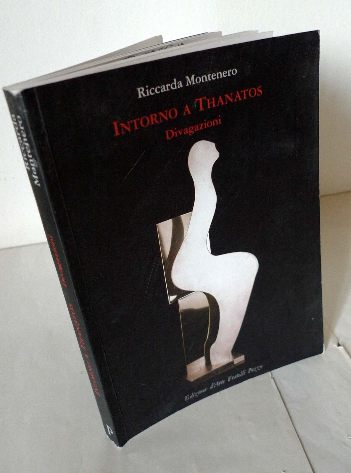 Riccarda Montenero,INTORNO A THANATOS.DIVAGAZIONI,1998 Ed.d'Arte Fratelli Pozzo