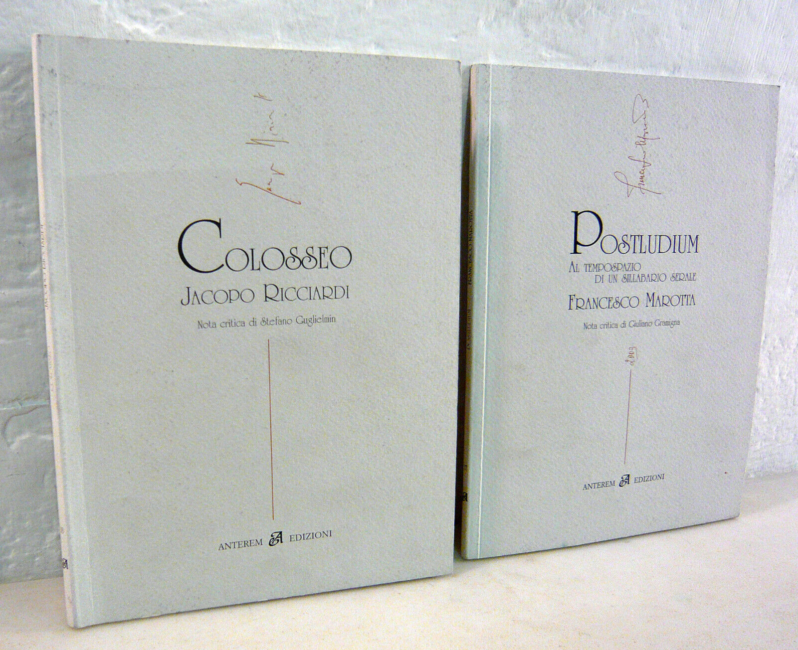 Ricciardi,COLOSSEO/Marotta,POSTLUDIUM.Anterem 2003[La ricerca letteraria,poesia