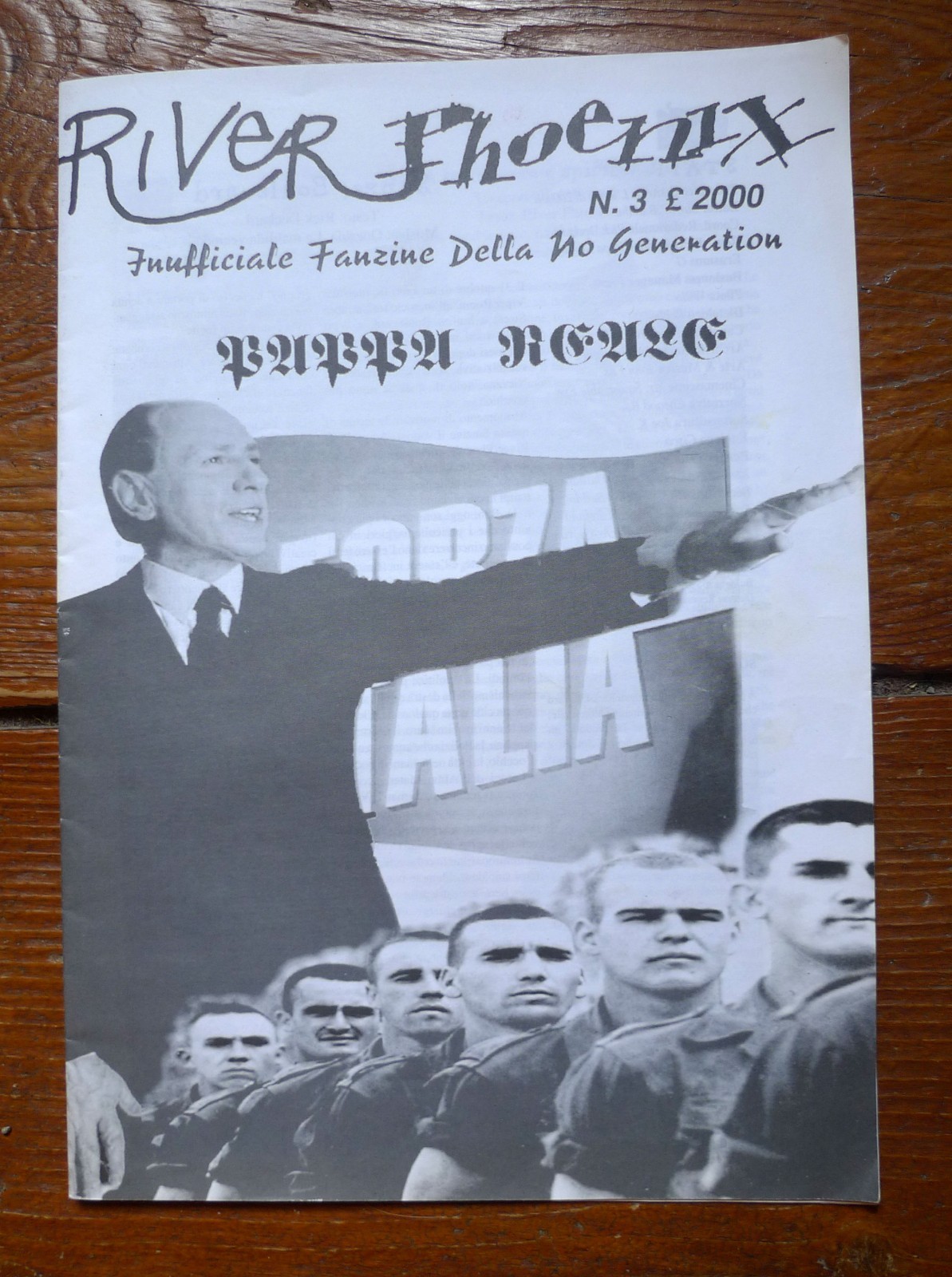 RIVER PHOENIX 3 1994 Bologna[FANZINE,Luther Blissett,WU MING,Isabella Santacroce