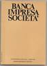 Rivista BANCA,IMPRESA,SOCIETÀ, Il Mulino 1989 [economia