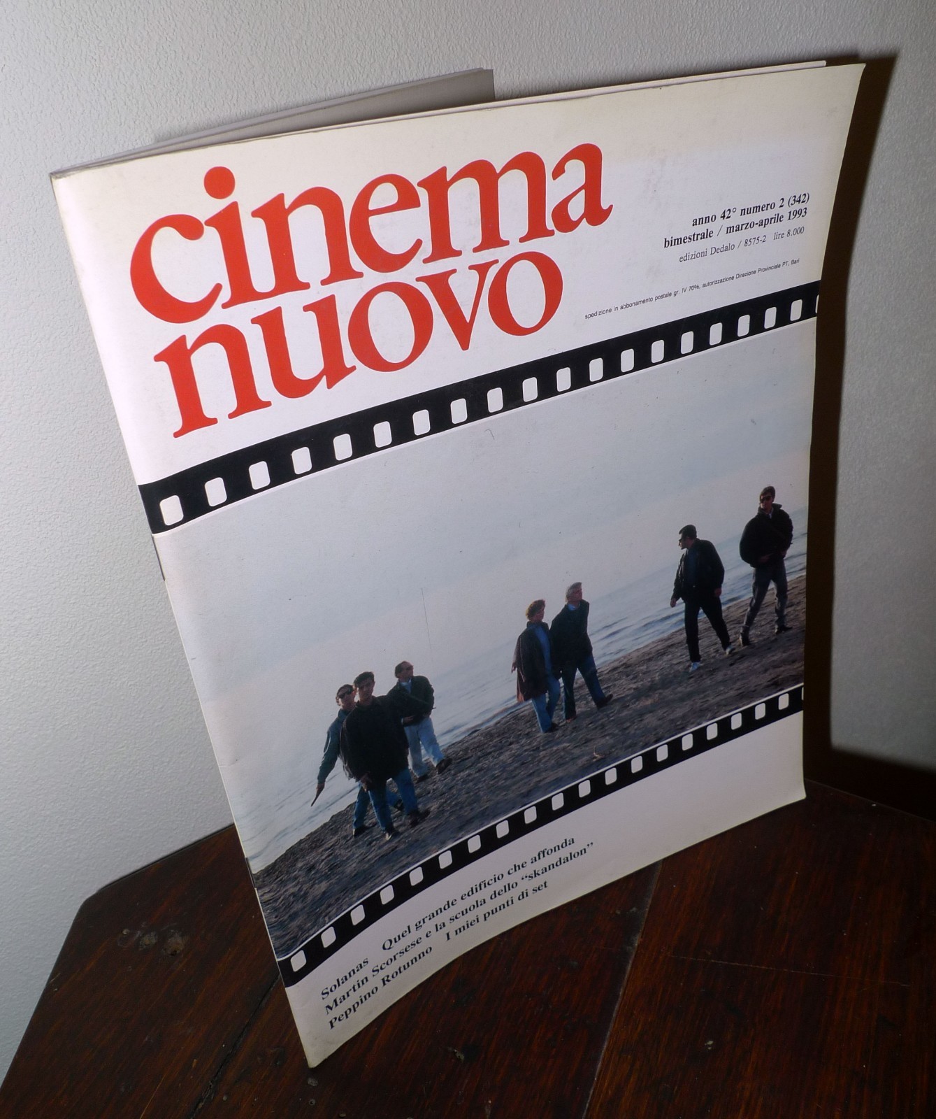 Rivista bimestrale CINEMA NUOVO n.2 1993[Solanas,Scorsese,Rotunno,Totò